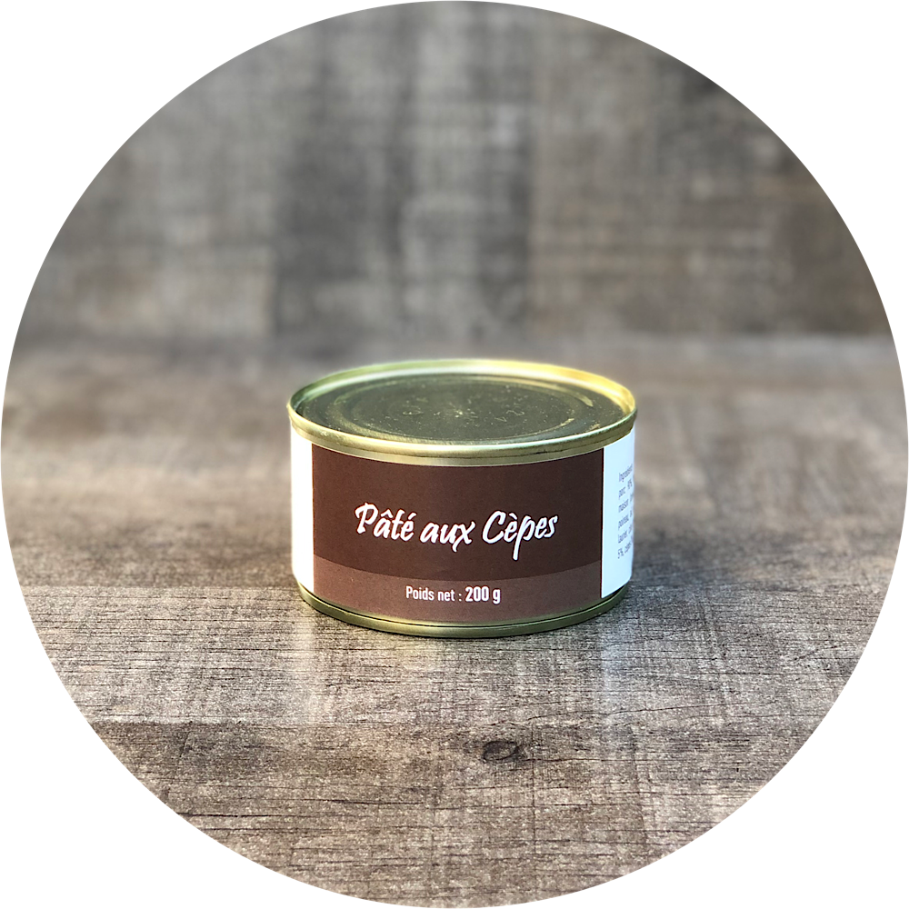 Paté aux Cèpes (200g)