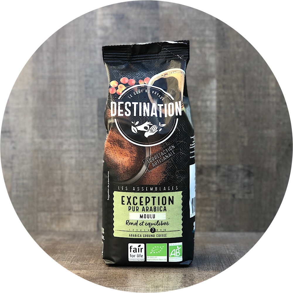 Café Moulu Pur Arabica d'Exception (500g)