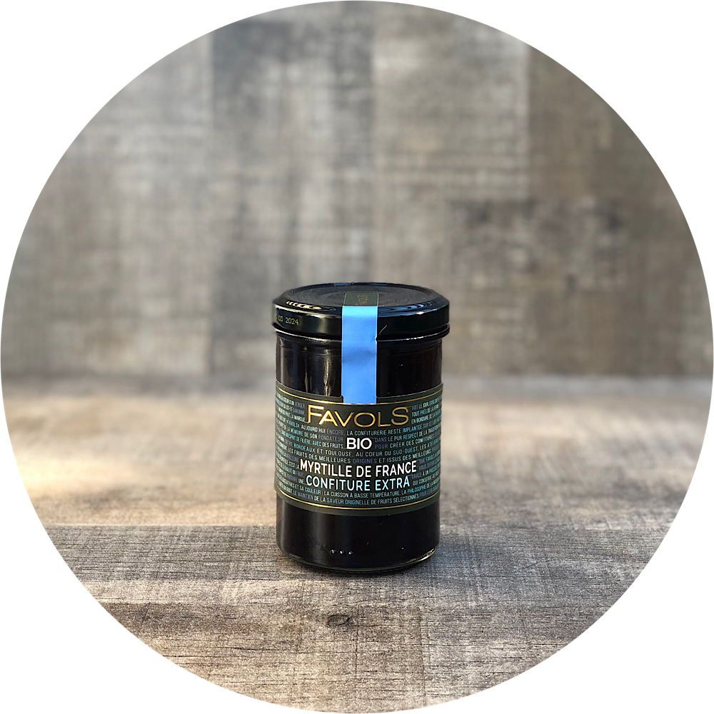 Confiture de Myrtilles (250g)