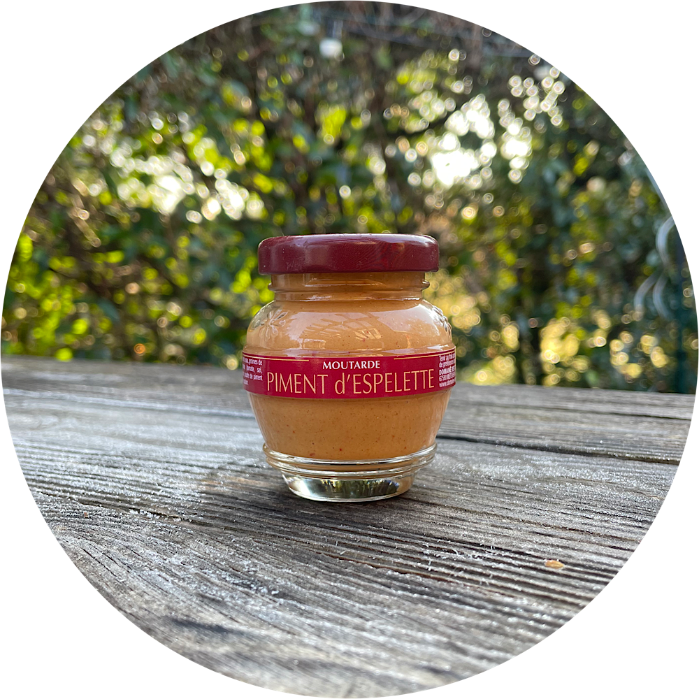 Moutarde au Piment d'Espelette (55g)