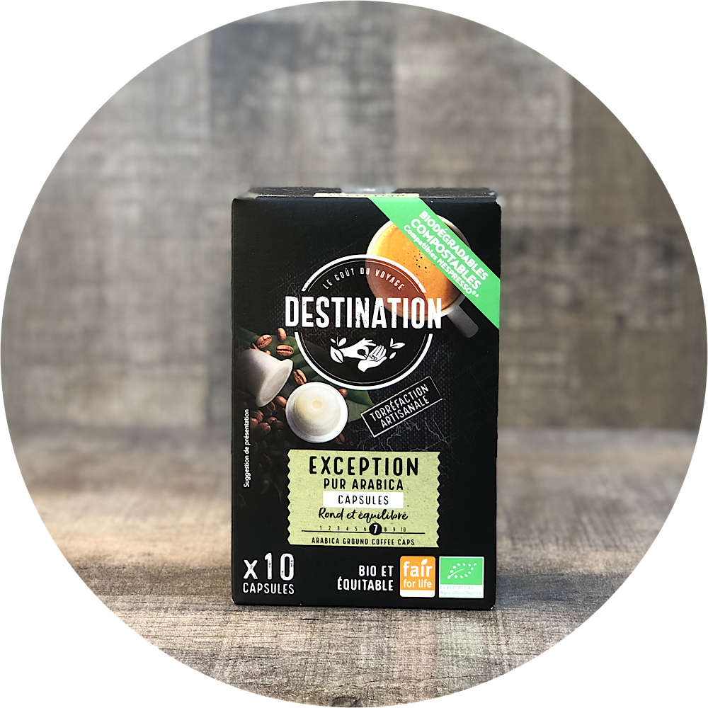 Capsules Pur Arabica d'Exception