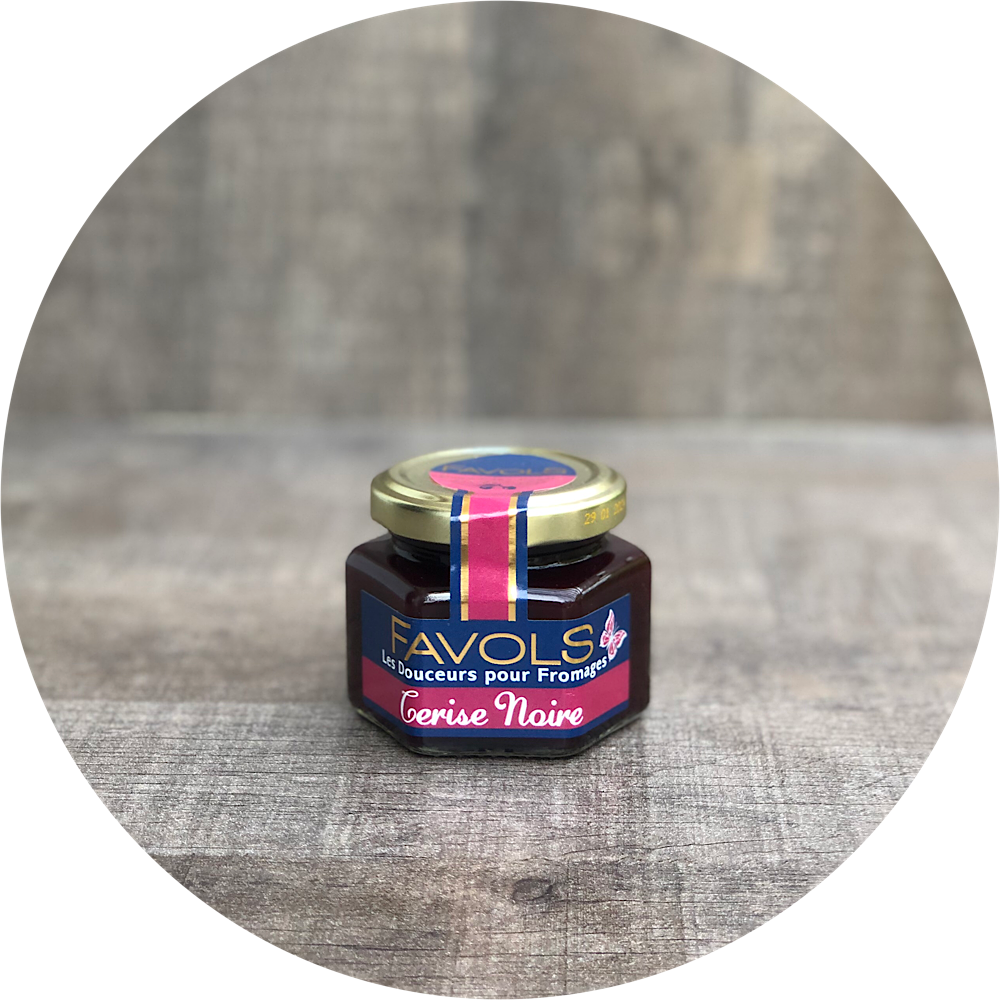 Confiture de Cerises Noires (110g)