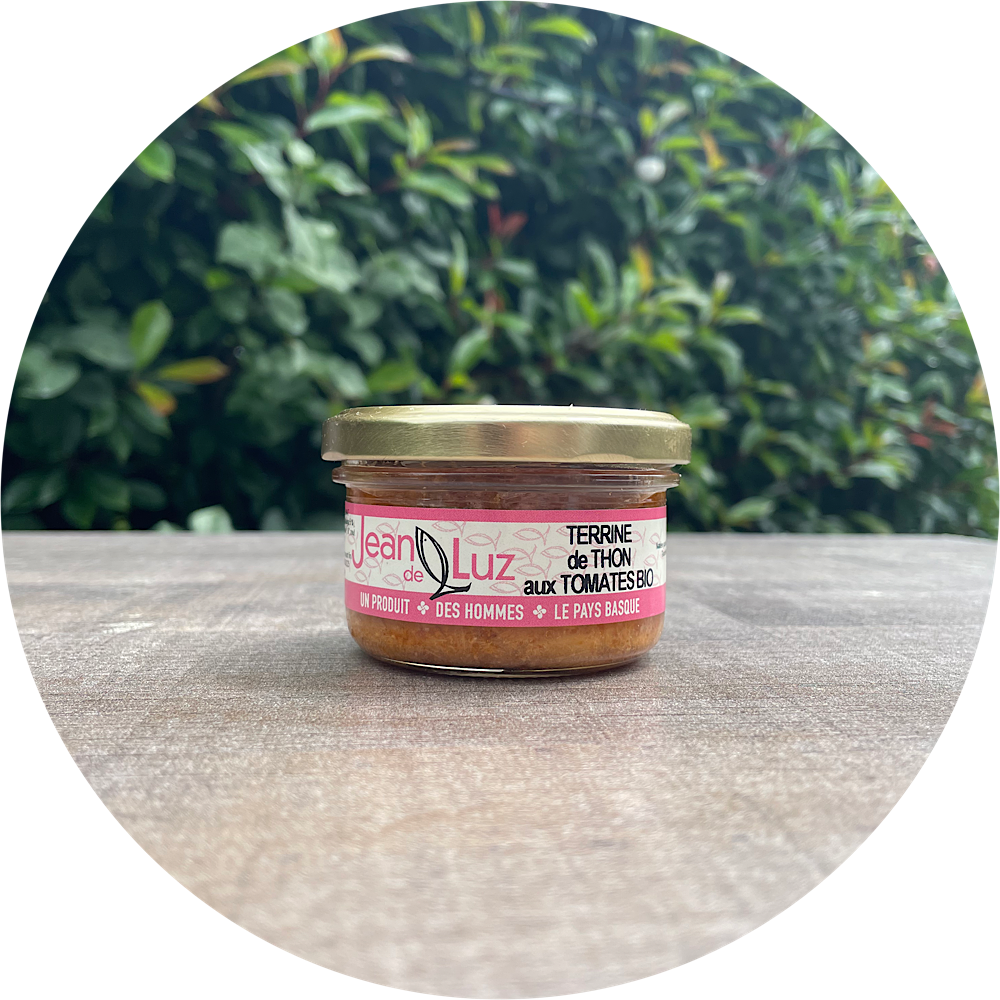 Terrine de thon aux tomates bio (85g)