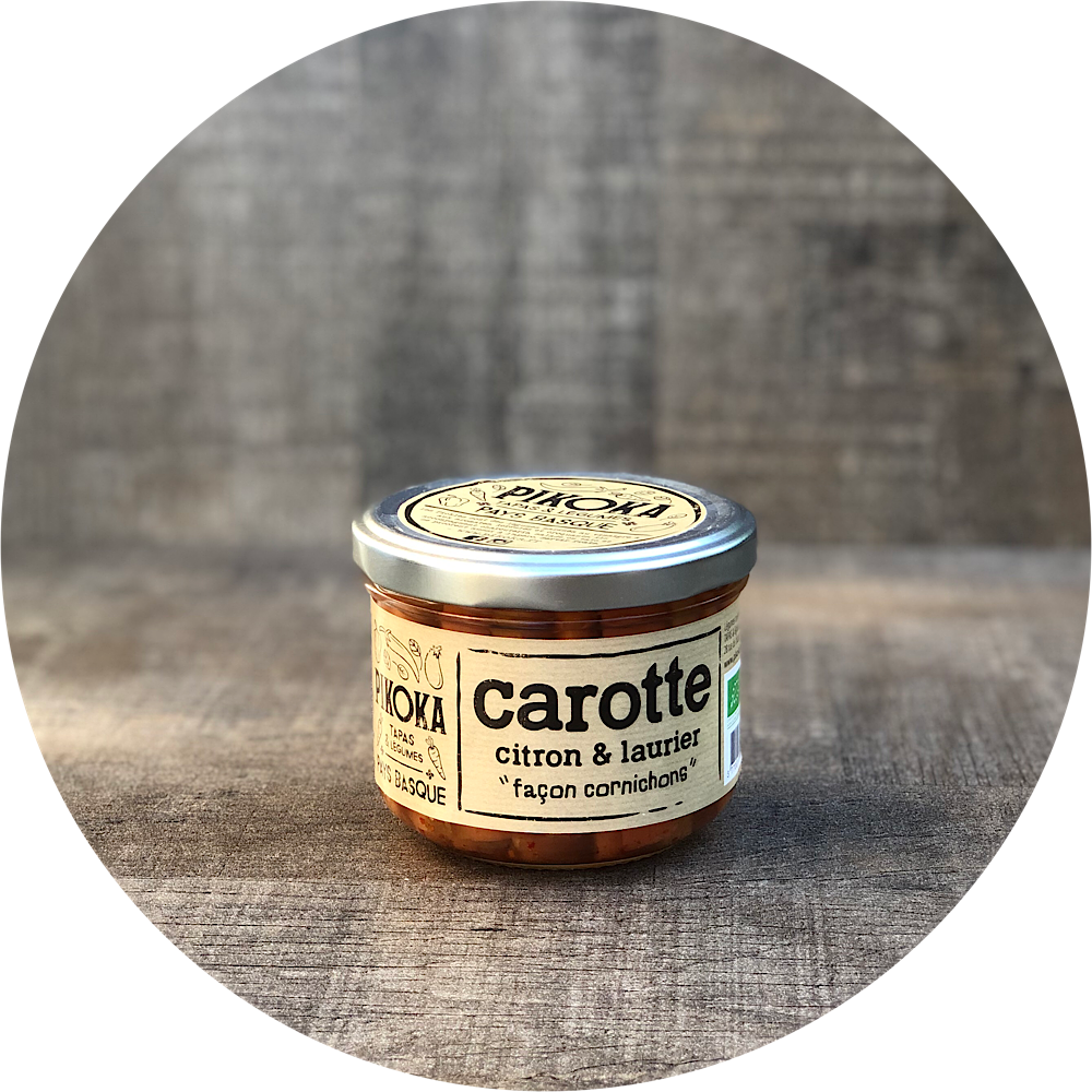 Pickles Carotte Citron Laurier (210g)